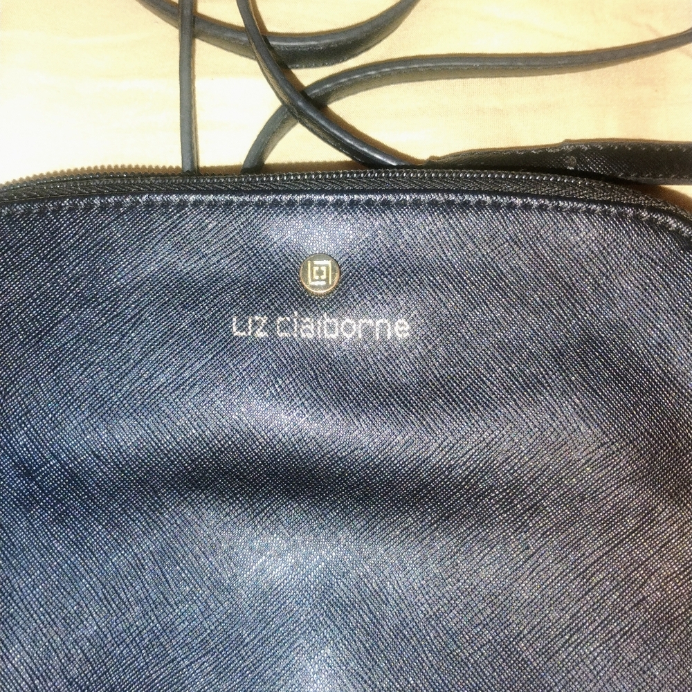 Liz Claiborne Elegant Black Shoulder Bag